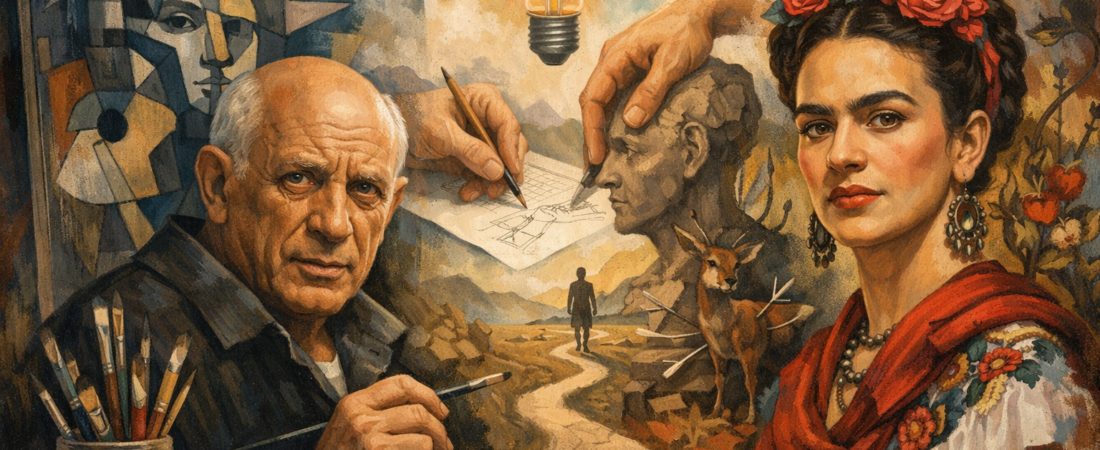 Ce que Picasso, Frida Kahlo et les artistes contemporains à succès ont réellement en commun (et ce n’est pas le talent)