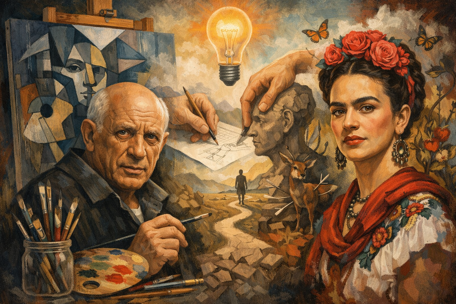Ce que Picasso, Frida Kahlo et les artistes contemporains à succès ont réellement en commun (et ce n’est pas le talent)