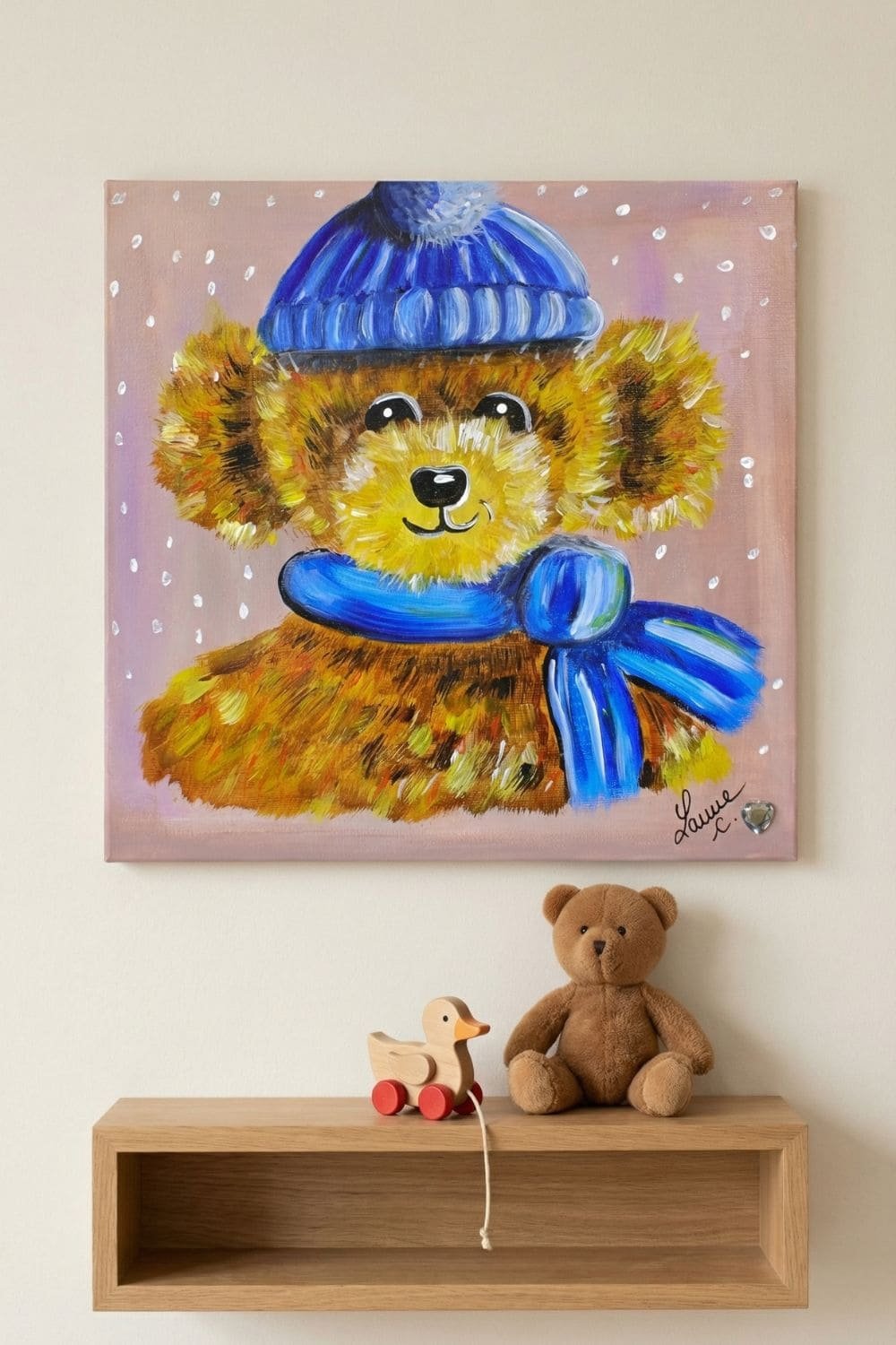 NOUNOURS BONNET BLEU - Celine Lanne