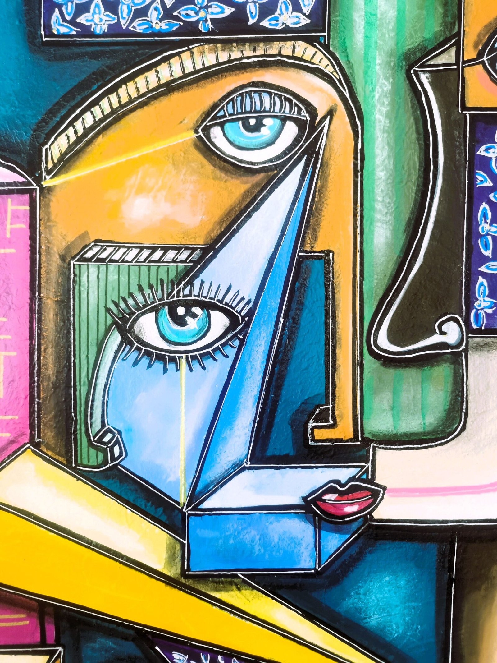 Cubisme Coloré - Céline Lanne