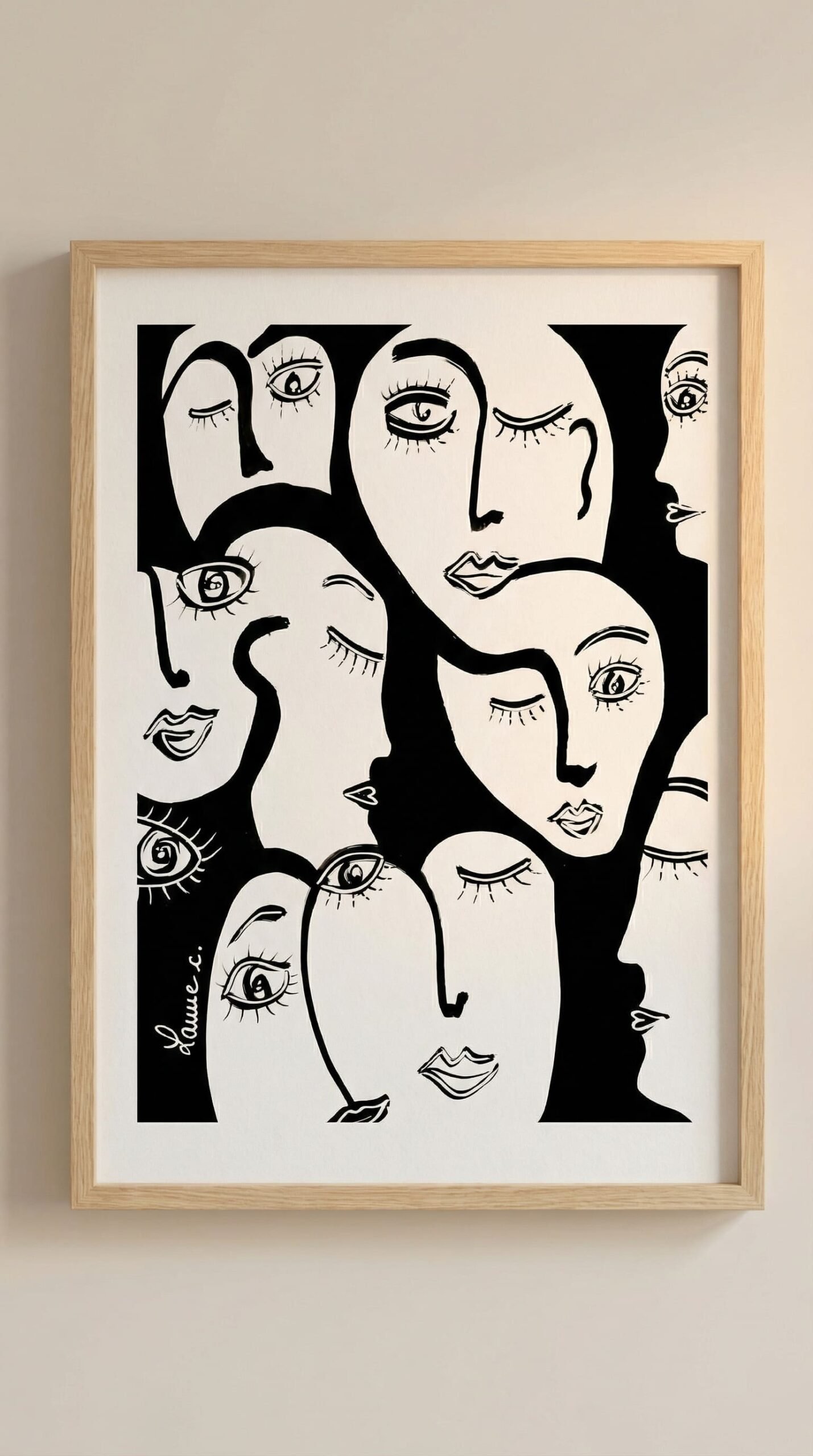 LINE ART N°7 - Celine Lanne