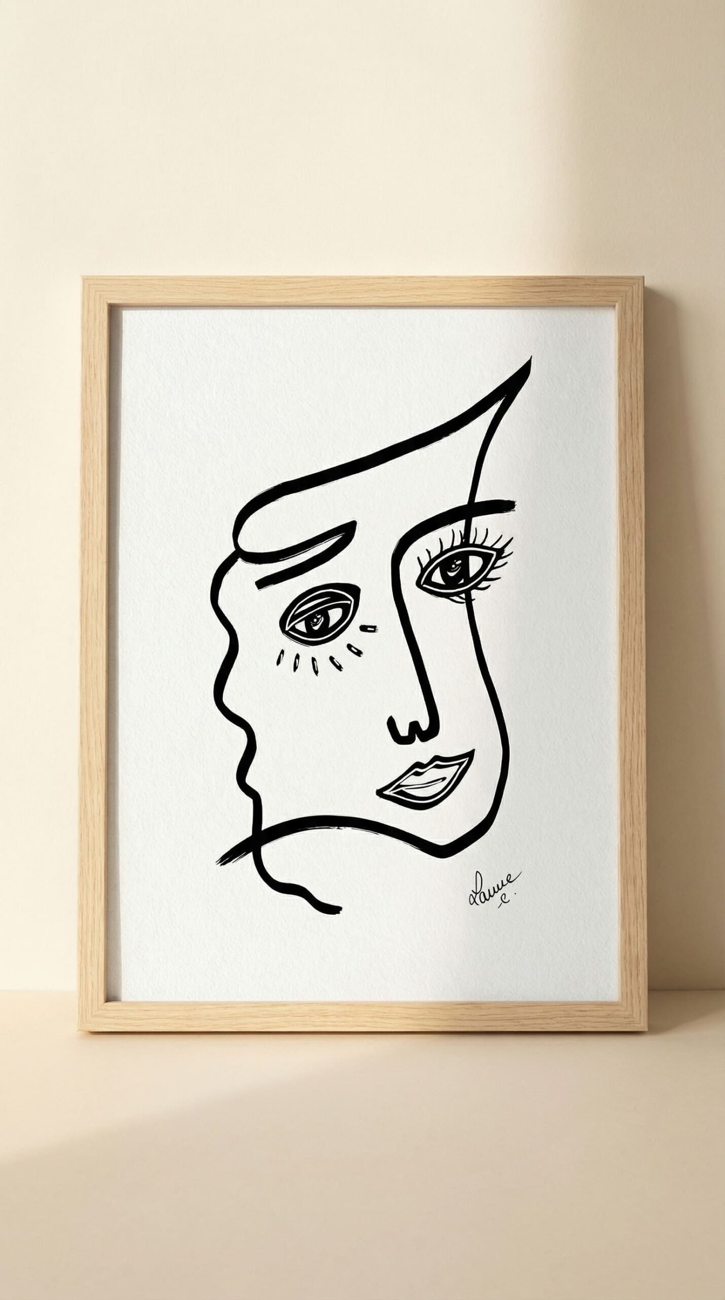 LINE ART N°9 - Celine Lanne