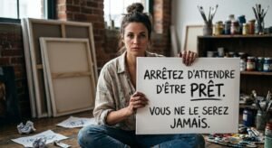Artiste : arrêtez d'attendre d'être prêt | Céline Lanne